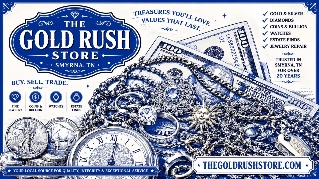 The Gold Rush Store #1 Gold Jewelry buyer in Nashville Tn